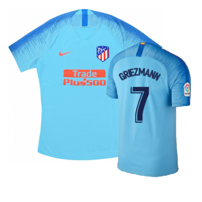 Atletico Madrid 2018-19 Away Shirt (M) (Good) (Griezmann 7)