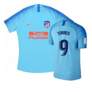 Atletico Madrid 2018-19 Away Shirt (M) (Good) (Torres 9)_0