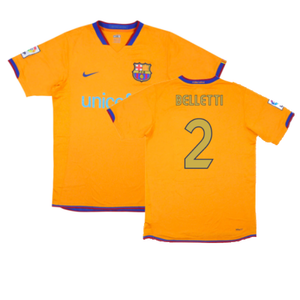 Barcelona 2006-07 Away Shirt (L) (Good) (Belletti 2)_0