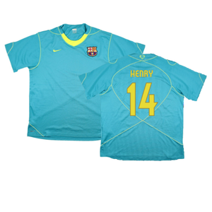 Barcelona 2007-08 Nike Training Shirt (XL) (Excellent) (Henry 14)_0