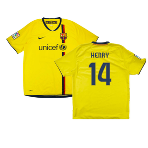 Barcelona 2008-10 Away Shirt (M) (Henry 14) (Very Good)_0