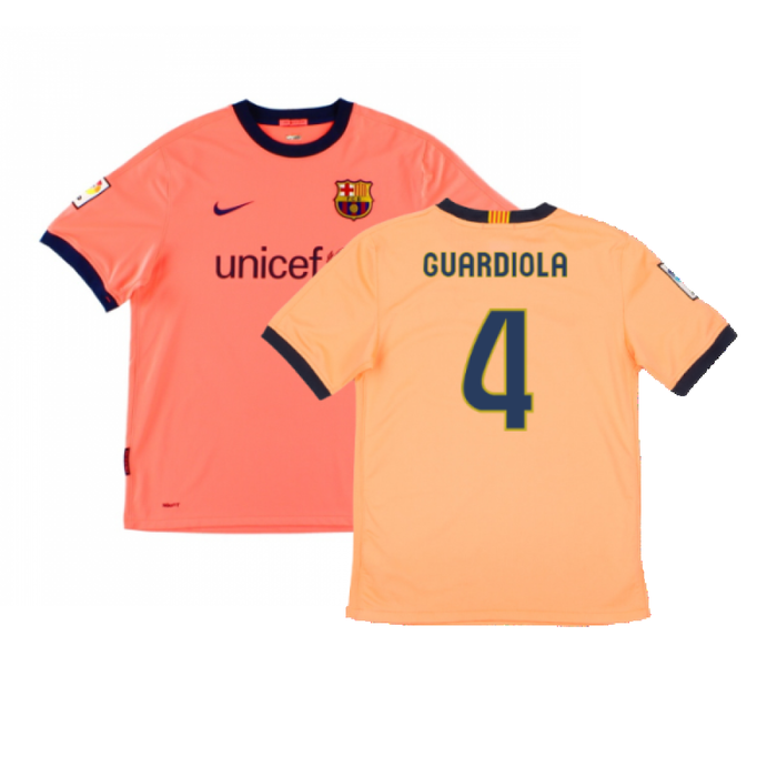 Barcelona 2009-10 Away Shirt (S) (Excellent) (Guardiola 4)