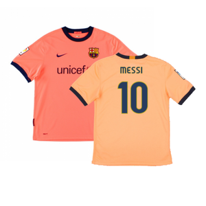 Barcelona 2009-10 Away Shirt (S) (Excellent) (Messi 10)_0