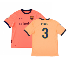 Barcelona 2009-10 Away Shirt (S) (Excellent) (Pique 3)_0