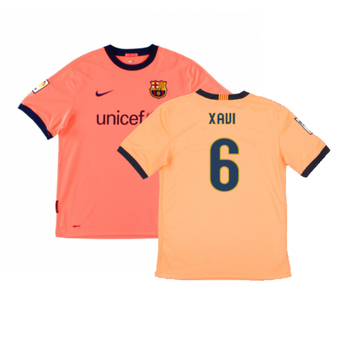 Barcelona 2009-10 Away Shirt (S) (Excellent) (Xavi 6)