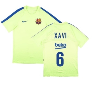 Barcelona 2016-17 Nike Training Shirt (S) (Xavi 6) (Good)_0