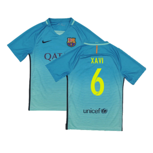 Barcelona 2016-17 Third Shirt (XLB) Messi #10 (Mint) (Xavi 6)_0