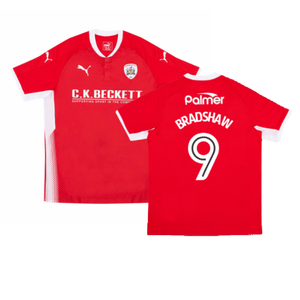 Barnsley 2017-18 Home Shirt (Mint) (BRADSHAW 9)_0