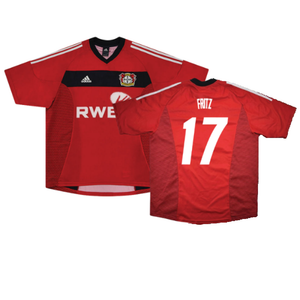 Bayer Leverkusen 2002-04 Home Shirt (Good) (Fritz 17)_0