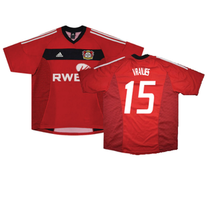 Bayer Leverkusen 2002-04 Home Shirt (Good) (Vranjes 15)_0