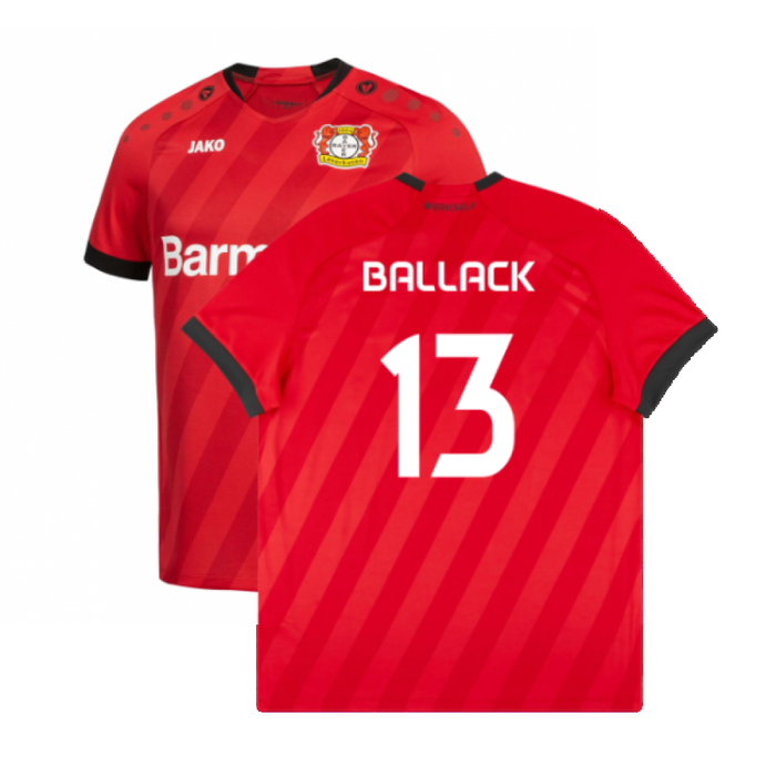 Bayer Leverkusen 2019-20 Home Shirt (Excellent) (Ballack 13)