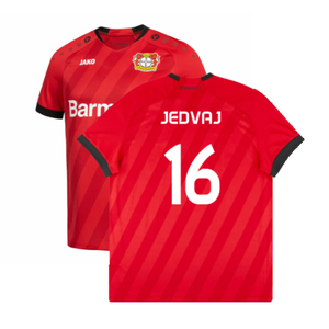 Bayer Leverkusen 2019-20 Home Shirt (Mint) (Jedvaj 16)_0