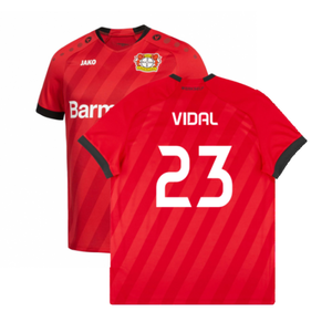 Bayer Leverkusen 2019-20 Home Shirt (Mint) (Vidal 23)_0