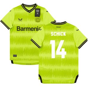 Bayer Leverkusen 2022-23 GK Home Shirt (M) (SCHICK 14) (BNWT)_0