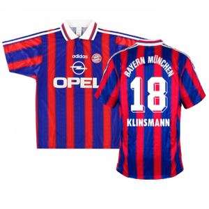 Bayern Munich 1995-97 Home Shirt (Boys 26/28 7-8y) (Excellent) (Klinsmann 18)_0