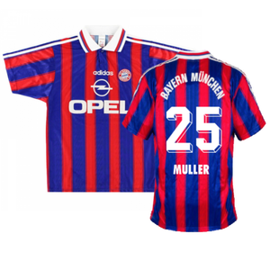 Bayern Munich 1995-97 Home Shirt (2XL) (Excellent) (MULLER 25)_0