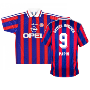 Bayern Munich 1995-97 Home Shirt (Boys 26/28 7-8y) (Excellent) (Papin 9)_0