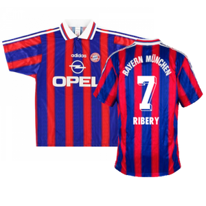 Bayern Munich 1995-97 Home Shirt (2XL) (Excellent) (RIBERY 7)_0