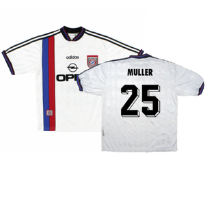 Bayern Munich 1996-98 Away Shirt (L) Strunz #8 (Fair) (Muller 25)_0