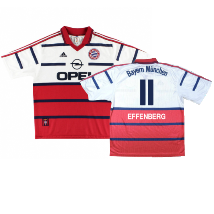 Bayern Munich 1998-00 Away Shirt (Excellent) (Effenberg 11)