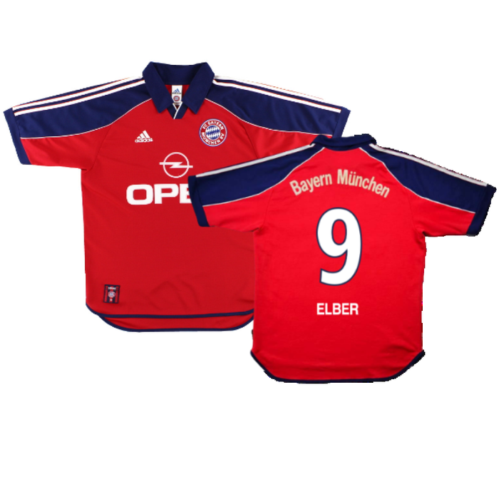 Bayern Munich 1999-01 Home Shirt (Excellent) (Elber 9)