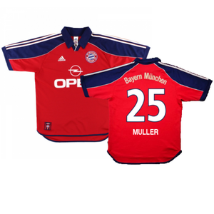 Bayern Munich 1999-01 Home Shirt (XL) (Very Good) (Muller 25)_0