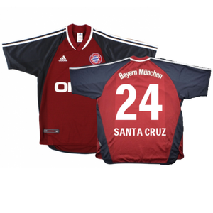 Bayern Munich 2001-02 Home Shirt (S) (Good) (Santa Cruz 24)_0