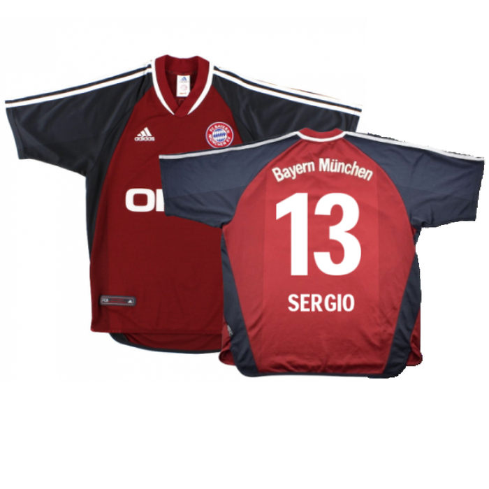 Bayern Munich 2001-02 Home Shirt (S) (Very Good) (Sergio 13)