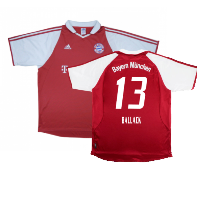 Bayern Munich 2003-04 Home Shirt (Good) (Ballack 13)