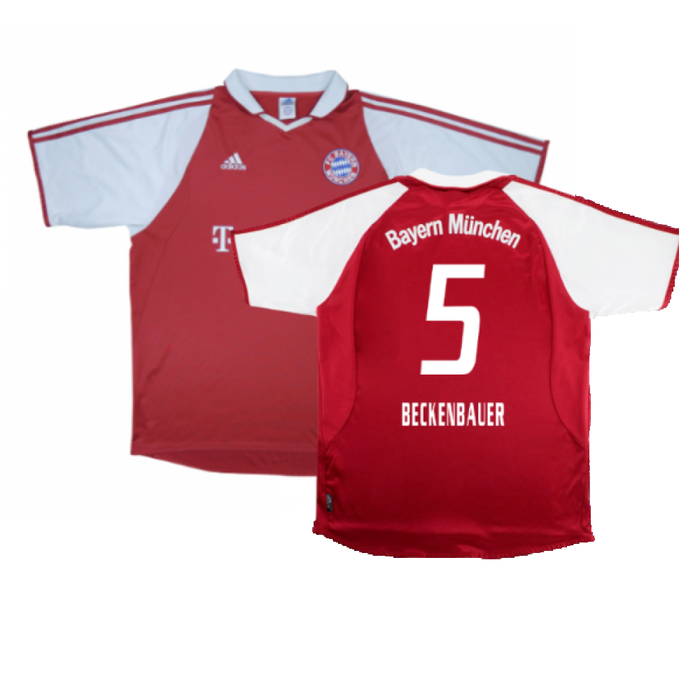 Bayern Munich 2003-04 Home Shirt (Very Good) (Beckenbauer 5)