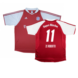 Bayern Munich 2003-04 Home Shirt (XL) (Very Good) (Ze Roberto 11)_0