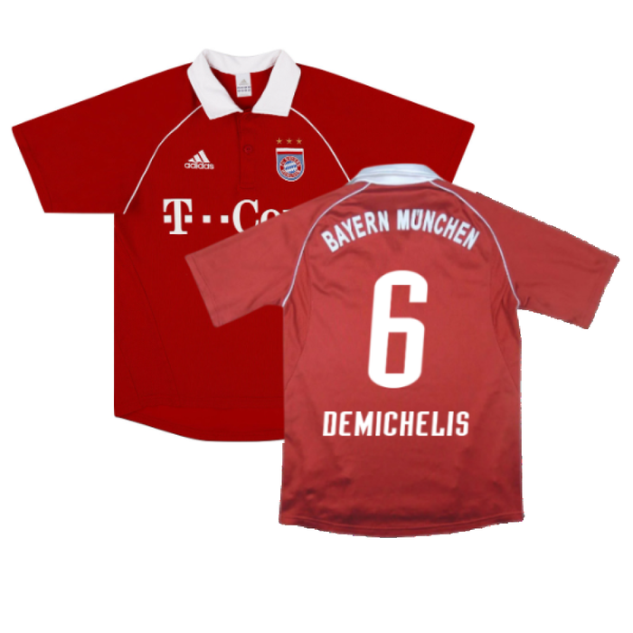 Bayern Munich 2005-06 Home Shirt (XL) (Mint) (Demichelis 6)