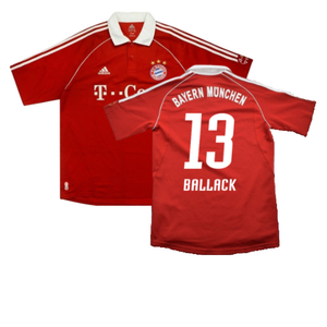 Bayern Munich 2006-07 Home Shirt (Very Good) (Ballack 13)_0