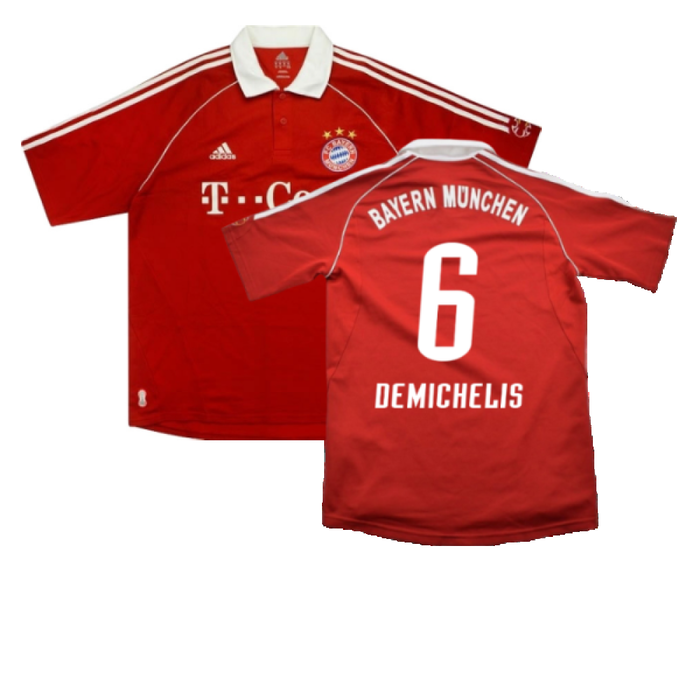 Bayern Munich 2006-07 Home Shirt (Very Good) (Demichelis 6)