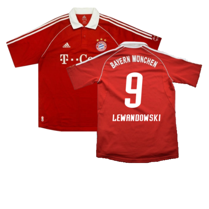 Bayern Munich 2006-07 Home Shirt (Very Good) (Lewandowski 9)