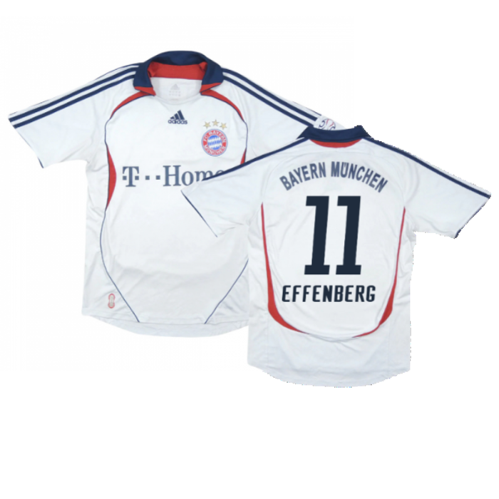 Bayern Munich 2006-08 Away Shirt (S) (Excellent) (Effenberg 11)