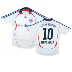 Bayern Munich 2006-08 Away Shirt (M) (Good) (Matthaus 10)_0