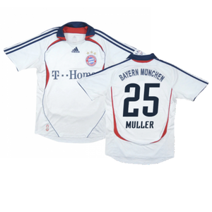 Bayern Munich 2006-08 Away Shirt (M) (Good) (Muller 25)_0