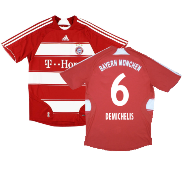 Bayern Munich 2007-09 Home Shirt (M) (Fair) (Demichelis 6)