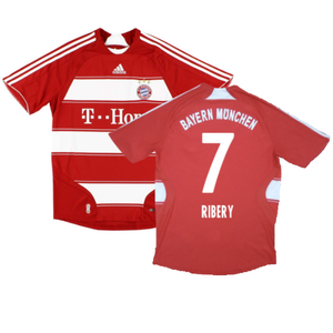 Bayern Munich 2007-09 Home Shirt (M) (Fair) (Ribery 7)_0