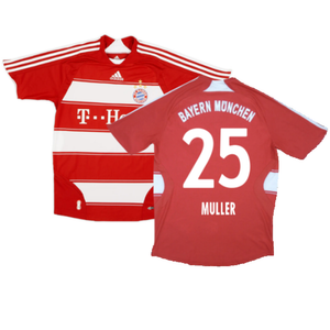 Bayern Munich 2007-09 Home Shirt (XL Boys) Schweinsteiger #31 (Good) (Muller 25)_0