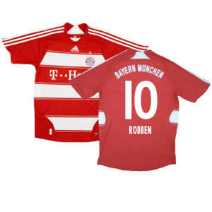 Bayern Munich 2007-09 Home Shirt (XL Boys) Schweinsteiger #31 (Good) (Robben 10)_0