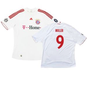 Bayern Munich 2008-09 Third Shirt (L) (Excellent) (Muller 9)_0