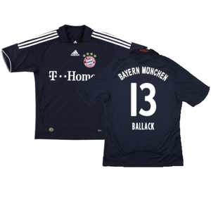 Bayern Munich 2008-09 Away Shirt (Van Bommel #17) (M) (Very Good) (Ballack 13)_0