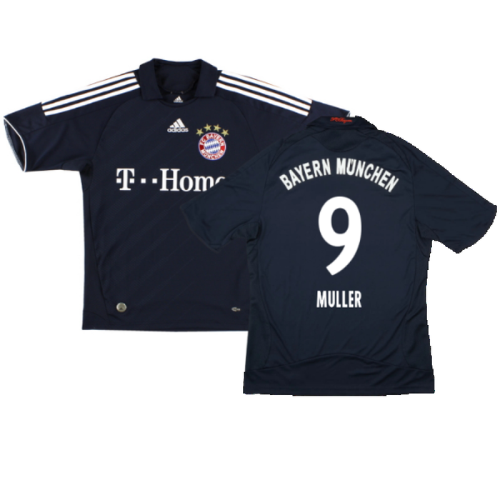 Bayern Munich 2008-09 Away Shirt (Van Bommel #17) (M) (Very Good) (Muller 9)