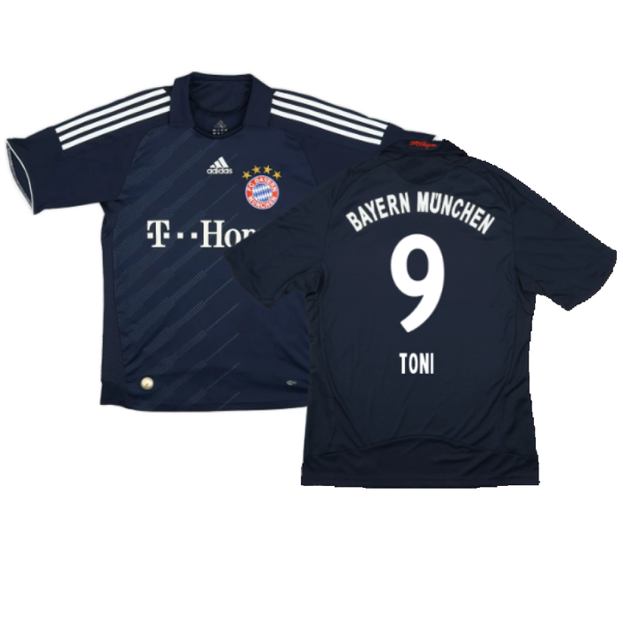 Bayern Munich 2009-10 Home Shirt (L) (Excellent) (Toni 9)