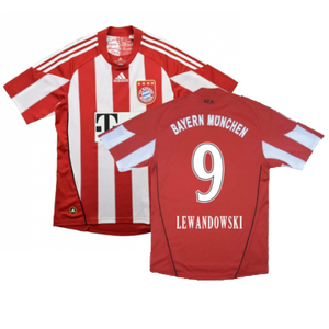 Bayern Munich 2010-11 Home Shirt (Good) (Lewandowski 9)_0