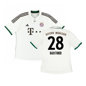 Bayern Munich 2013-14 Away Shirt (S) (Excellent) (Badstuber 28)_0