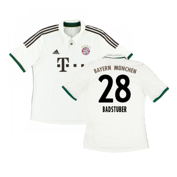 Bayern Munich 2013-14 Away Shirt (S) (Excellent) (Badstuber 28)