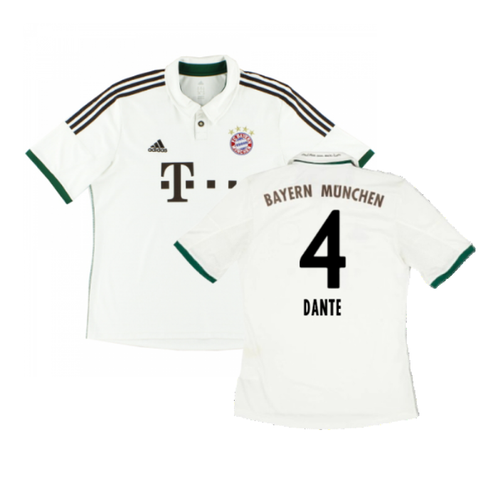 Bayern Munich 2013-14 Away Shirt (Excellent) (Dante 4)